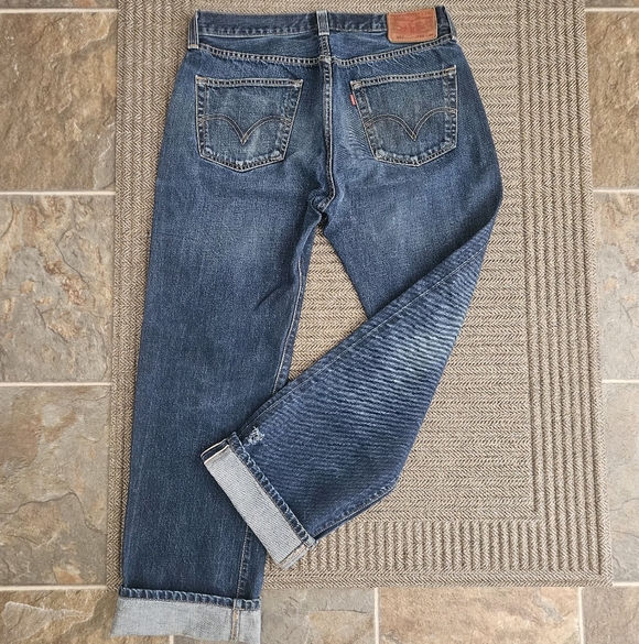 Levis Vintage 501 Straight Leg w/Selvedge
